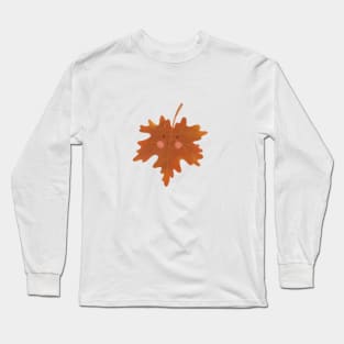 Autumn Leaf 4 Fall vibes Long Sleeve T-Shirt